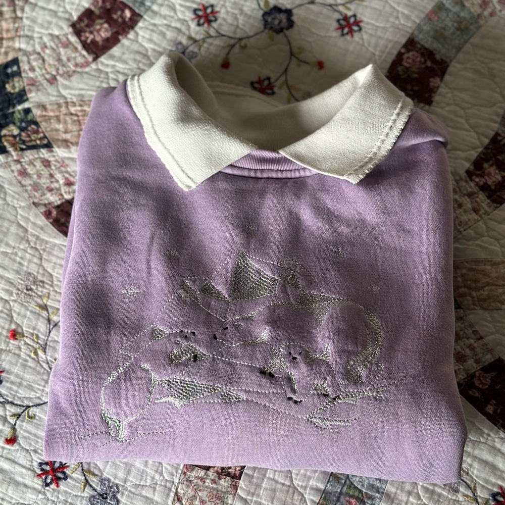 Northern Reflections Embroidered Sweatshirt